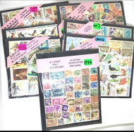STAMPS COLLECTION 30pcs TO 70pcs per set MEET THE RARE ONE IF LUCKY