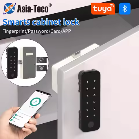 Tuya Smart Drawer Induction Cabinet Fingerprint Lock RF Card Electronic Lock Wardrobe Furniture Hote