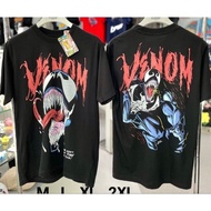 เสื้อยืดใหม่🍪🌷 เสื้อ Marvel ลาย Venom  สีดำ S-5XL