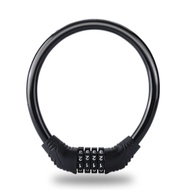 Bicycle rope lock, 4-digit password lock