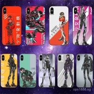 Girl Engine Anime Phone Case For iPhone 11 12 Mini 13 14 Pro XS Max X 8 7 6s Plus 5 SE XR Shell UYQI