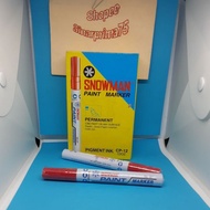Red paint marker