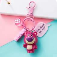 Raimondo Toy Story Phone Pendant Cartoon Lionsin Beruang Strawberry Bear Liontin Tas Telepon Kreatif
