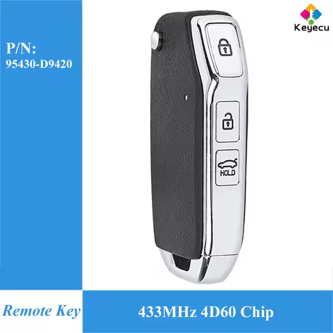 KEYECU Original PCB Flip Remote Car Key With 433.92MHz FSK 4D60 Chip Fob for Kia Sportage 2019 2020 