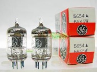中國 6J1 升級管︽NO:61001 美國 GE 5654 / 6AK5W (NIB) 1對 真空管 ( EF95 )