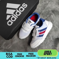 SEPATU ANAK LAKI LAKI ADIDAS SEPATU SEKOLAH KIDS MODEL PEREKAT SEPATU