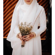 SELEMPANG VEIL SULAM KLASIK PENGANTIN KAHWIN TUNANG