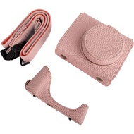 G7 X G7X II G7X III Case, Vintage Leather Camera Case for Canon PowerShot G7X G7X Mark II G7X Mark I