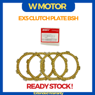 HONDA EX5 CLUTCH PLATE BSH CLUTCH PLATE KULIT KLAS SET