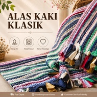 Kain Lap Kaki Cotton 55CM x 40CM Tebal alas kaki serap air Alas kaki Klasik