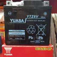 BATTERY YUASA YTZ6V (SEALED MF) - Honda RS150/PCX/AIR BLADE/VARIO