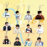 Keychain printed with Tran Dich Hang TF4 TF idol Family mica in acrylic decor lovely decoration