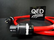 『永翊音響』英國名牌 QED QUNEX -8 5N高純銅電源線 (頂級鍍銠版) ~細緻通透~最佳首選~
