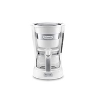 DeLonghi Drip Coffee Maker 0.65L White Active Series ICM14011J-W