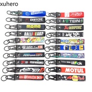 Car Tuning Culture JDM Keychain Universal Racing Style Pendant SPOON/DOMO/HKS/Bride