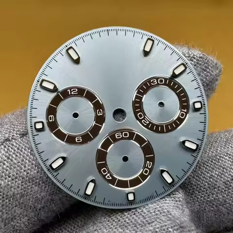 BT factory Ice Blue Watch Dial For Dtona 116506 Fits to 4130 Movement