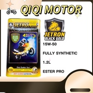 JETRON 1L 15W50 FULLY SYNTHETIC ESTER PRO MINYAK ENGINE OIL ENJINE LUBE Y15ZR Y15 LC135 LC EX5 CASTR