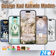 Kad Kahwin Digital Video / E-Kad Jemputan Perkahwinan Murah