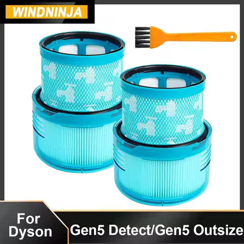Rear Filter For Dyson Gen5 Detect/Gen5 Outsize Cordless Vacuum Cleaner Accessories Replacement Washa