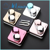 DIDI - HandL แฟชั่น มินิ ผู้ถือเดินทาง กล่องคอนแทคเลนส์ เคสเลนส์กระจก แช่เก็บ พลาสติก ABS