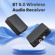 Bluetooth 6.0 wireless audio receiver, compatible with car speakers and Bluetooth, supports RCA.