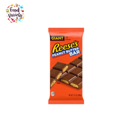 Reeses Milk Chocolate Peanut Butter Giant Bar 209g รีสส์ มิลค์ช็อกโกแลตเนยถั่ว ไจแอนท์บาร์ 209 กรัม