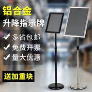 Stainless Steel Signs Vertical Guide Signs a4 Billboards a3 Water Signs Guide Standing Display Flo