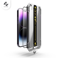 [BRAND NEW] Hyperfit Dust Removal iPhone Tempered Glass Ultrafit Anti Spy Crystal Clear Screen Guard