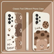 Brown Cute Bear Phone Case For Redmi A7 Pro 15A 13 A5 A4 A3 Pro Redmi Turbo 4 5 Pro Max Shockproof S