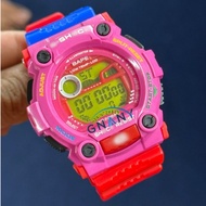 G-SHOCK KID CUDI MAT MOTOR G-7900 MEN WOMEN DIGITAL DATE WATER PROOF JAM LELAKI PEREMPUAN BOX