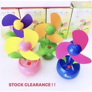 Mini portable fan / USB fan / cute portable fan / flower portable fan / Battery portable fan