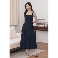 Dear Lyla Madelyn Padded Midaxi Dress (Midnight)