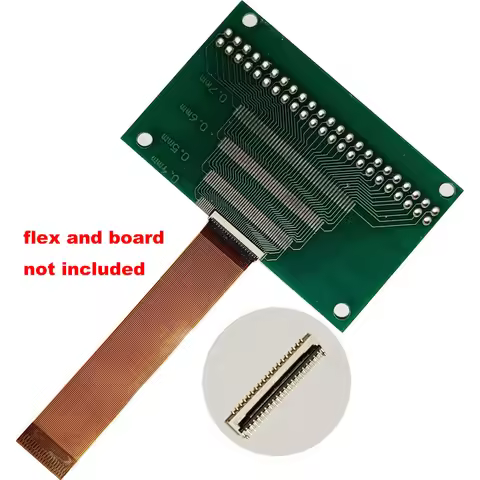 2PCS 0.3Pitch 11P -- 71P FPC FFC Flat Cable Connector Socket For Laptop keyboard Interface Test Boar