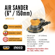 MESIN Air Sander (6" Inch) - Orbital Round Air Sander - INGCO APS1512 Orbital Sander Sander Machine