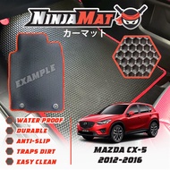 𝗡𝗶𝗻𝗷𝗮𝗠𝗮𝘁 Mazda CX5 CX-5 2012-2016 Car Floor Mat and Carpet