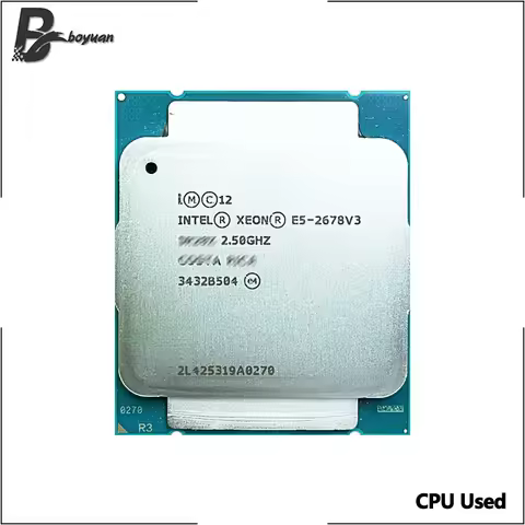 Intel Xeon E5 2678 V3 Used E5-2678V3 2.5 GHz Twelve-Core Twenty-four-Thread CPU processor 30M 120W L
