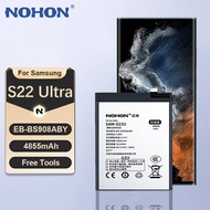 NOHON EB-BS908ABY Battery For Samsung Galaxy S22 Ultra S22U S22Ultra Replacement Battery Bateri + Wa