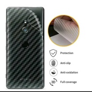 Anti-Scratch Back sony Xperia XZ2 film 3D skin carbon fiber garskin sony Xz2 H8266 H8216 H8296 H8276