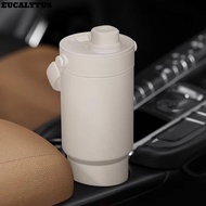 EUCALYTUSS Travel Mug, 735ML Portable Cold Coffee Cup, Easy to Use Insulated 24OZ Inner Ceramics Hig