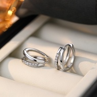 Simple Diamond Earrings Fashion Flash Diamond Earrings
