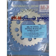 Honda Wave 125 / Wave 110 / Future / Dash RKM Rear Sprocket 415HT