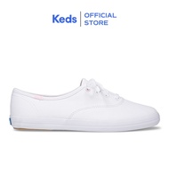 Keds Women's Champion Canvas Sneakers (White/Pink) WF610180