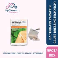 Smith & Nephew Bactigras Medicated Paraffin Gauze 5cm x 5cm (Plaster untuk luka)
