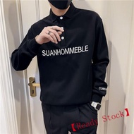 Hot Sale Men's Lapel Embroidery Letter Sweater ins Fashion nd Spring and Autumn POLO Shirt Long Sleeve T T-shirt 2023 New Coat Handsome High Quality Fashionable