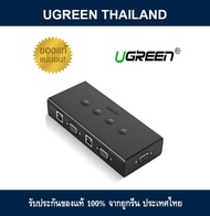 UGREEN 50280 USB KVM Switch Box, 4 IN 1 OUT VGA 1080P Sharing Video Adapter