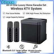 【COD】Speaker Karaoke Set KD-203 Speaker Bluetooth Karaoke Speaker Wireless Microphone Home KTV Spike