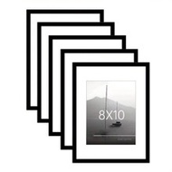 1pc Black Photo Frame, Versatile Design For Wall Or Tabletop Display - Suitable For 12x16", 11x14", 
