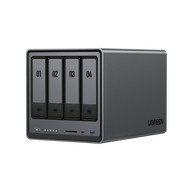 UGREEN กล่องเก็บข้อมูล NAS 10GbE + Thunderbolt 4 รองรับจอ 8K ถ่ายโอนเร็วพิเศษ รุ่น DXP8800Plus