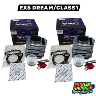 HONDA EX5 DREAM CLASS1 CYLINDER BLOCK SET 53MM 56MM HHM RACING