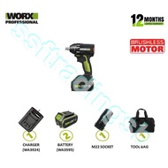 WORX LI-ION IMPACT WRENCH / WORX 20V CORDLESS LI-ION IMPACT WRENCH / WORX WU 279 LI-ION IMPACT WRENC